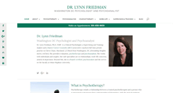 Desktop Screenshot of drlynnfriedman.com